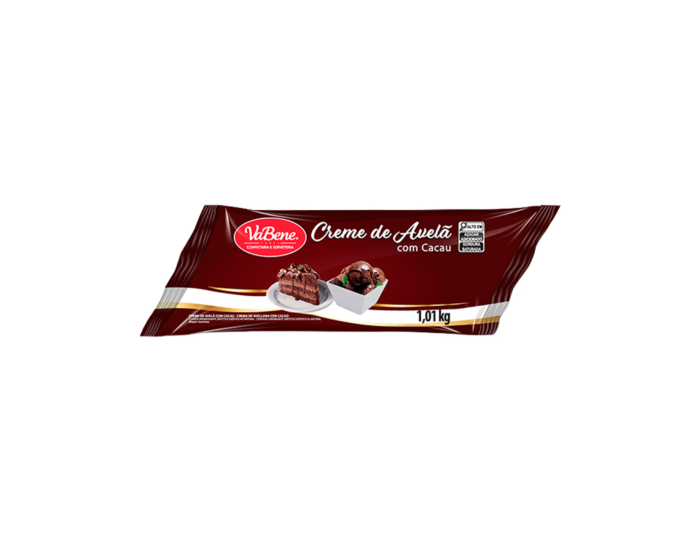CREME DE AVELÃ COM CACAU VABENE 1,01 KG (CX 9 BIS)